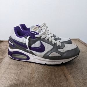 Nike Women's Air Max Purple and White Size 10